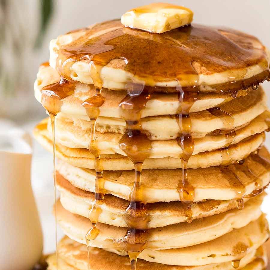 Panqueques suaves caseros