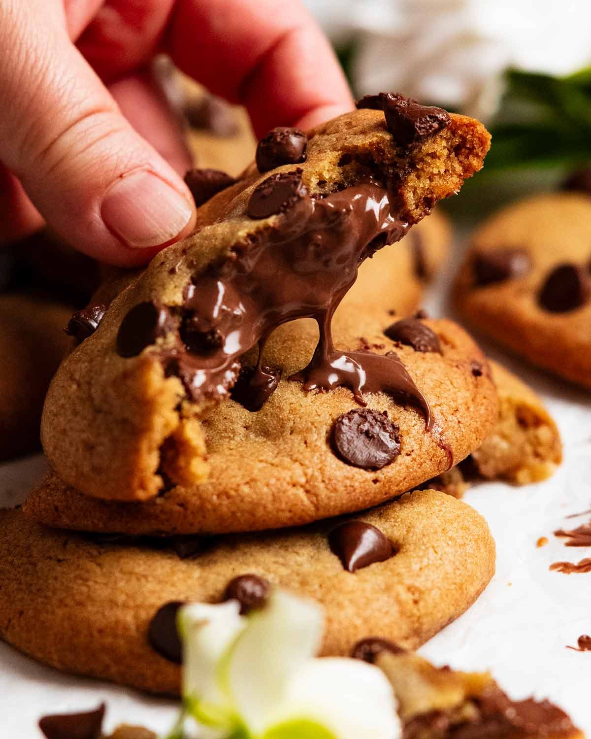 Galletas rellenas de nutella