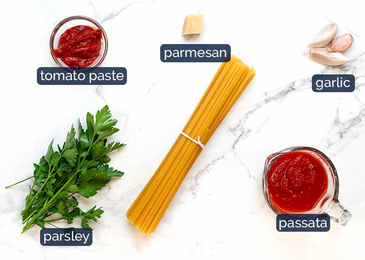 Ingredientes del guiso de pescado