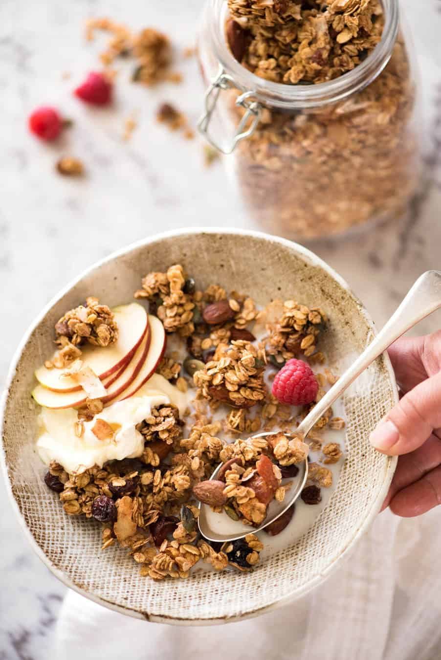 The Ultimate Guide: ¡construya su propia granola casera sana, suelta o grumosa! Repenetineats.com