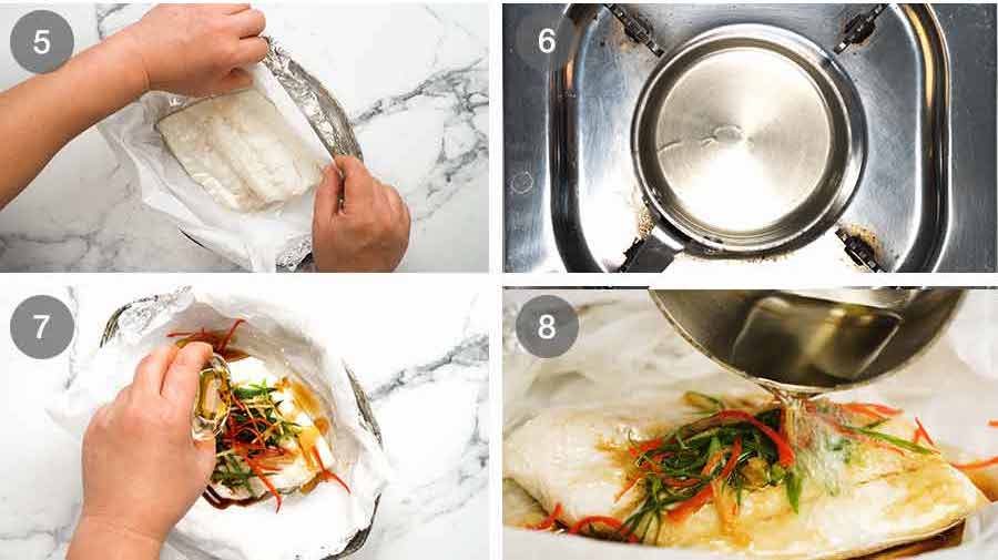 Cómo hacer pescado de jengibre