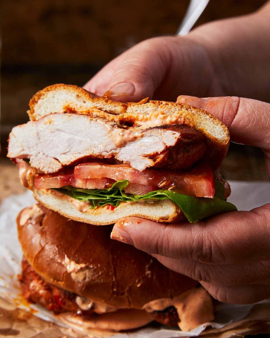Hamburguesa nandos peri péri-poulet