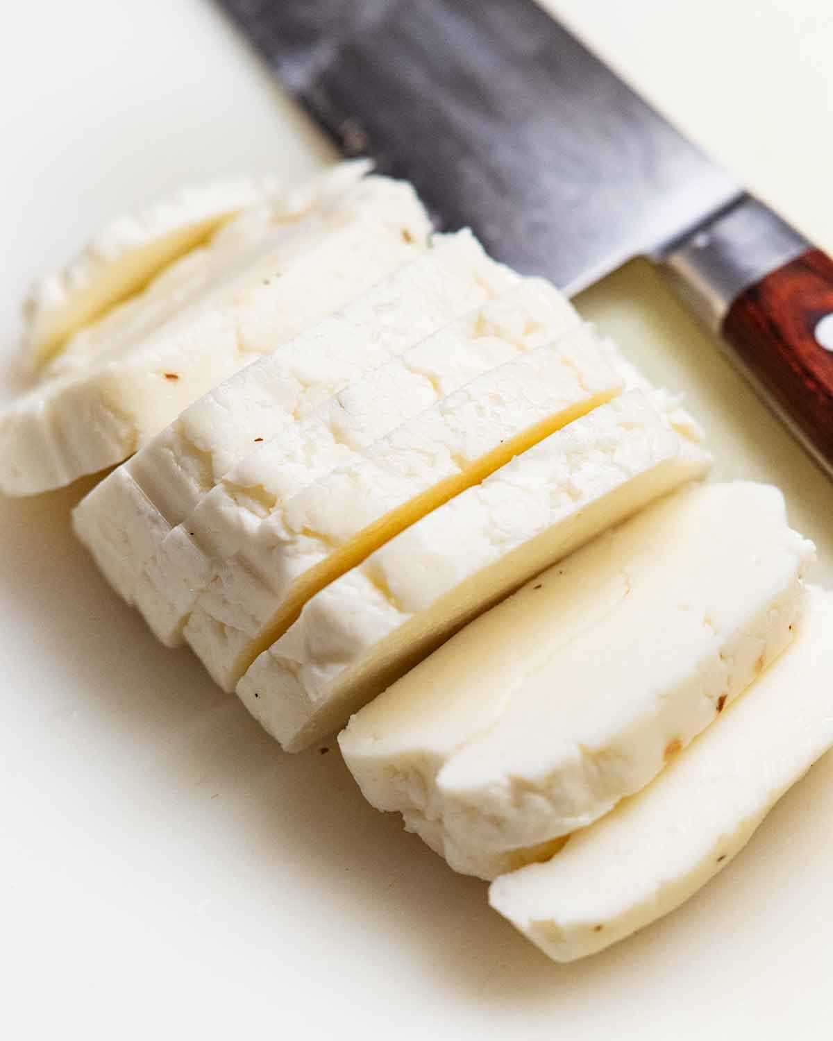 Slices de Halloumi