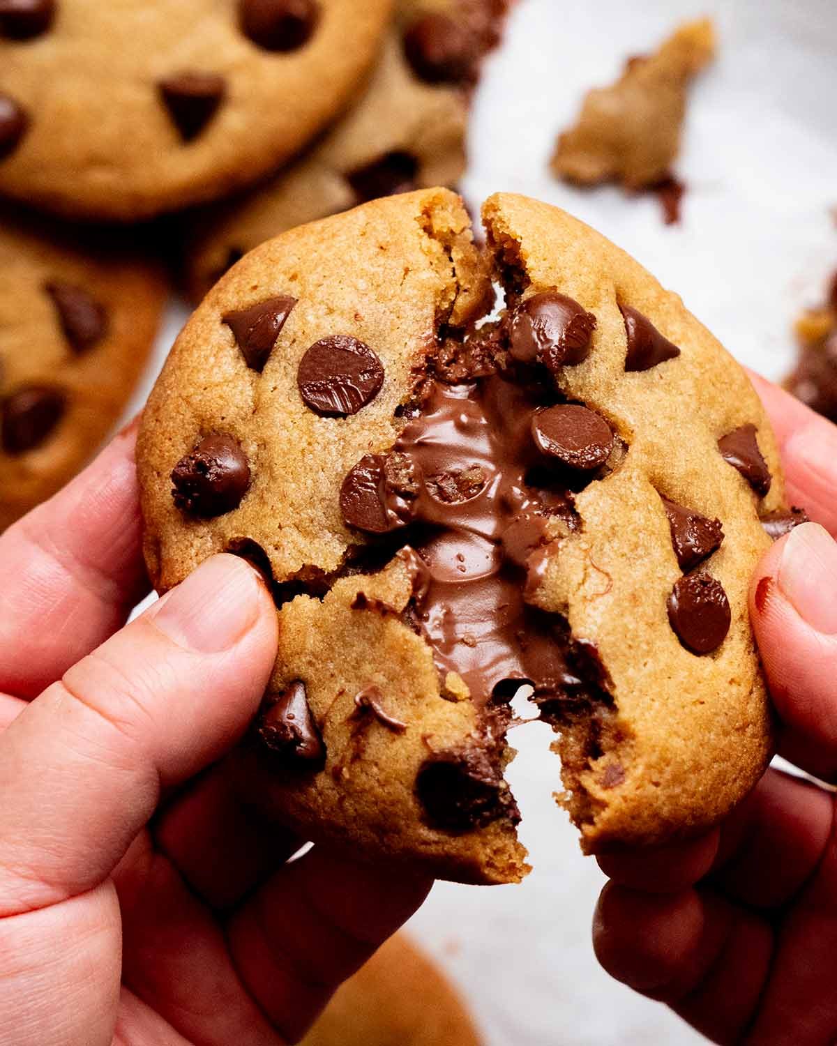 Galletas rellenas de nutella