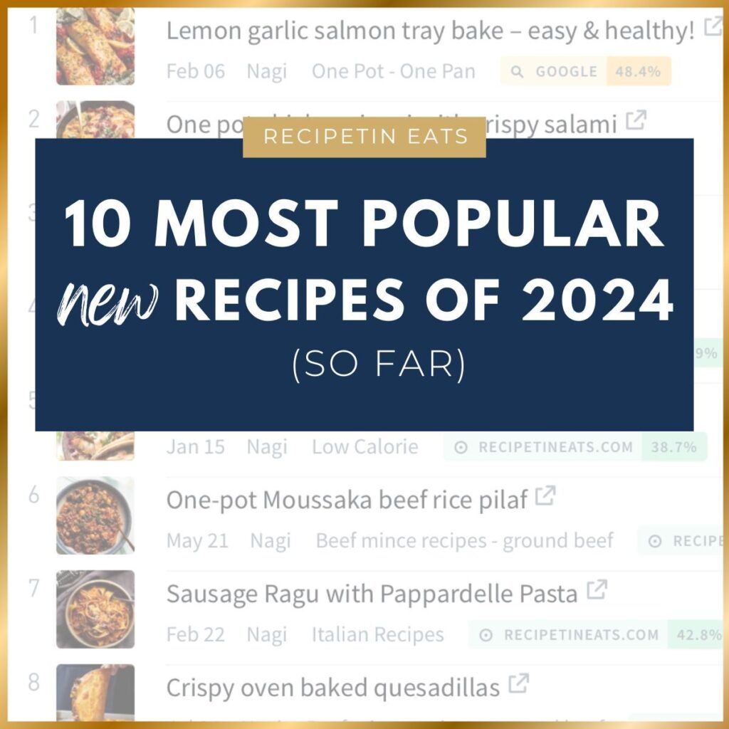 10 nuevas recetas más populares de 2024 (hasta ahora)