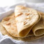 Receta de pan plano suave (sin levadura)