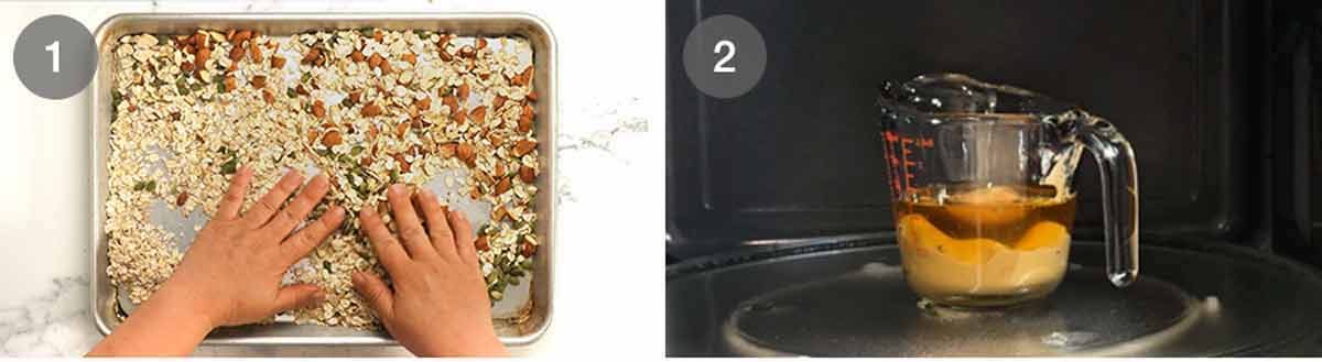 Cómo hacer barras de muesli crujientes
