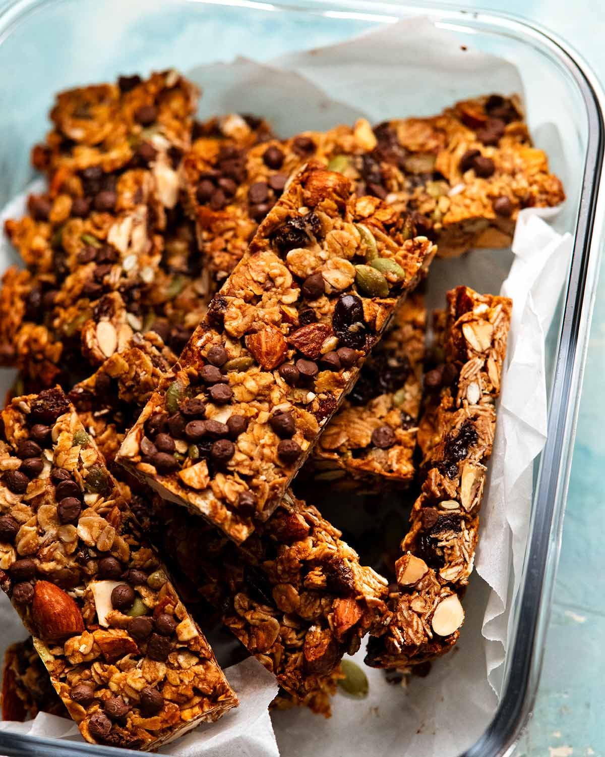 Cómo almacenar barras de muesli crujientes para que permanezcan crujientes