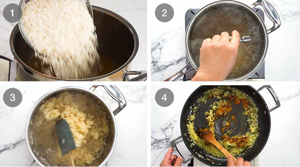 Cómo hacer kedgeree - pescado de inglés y arroz