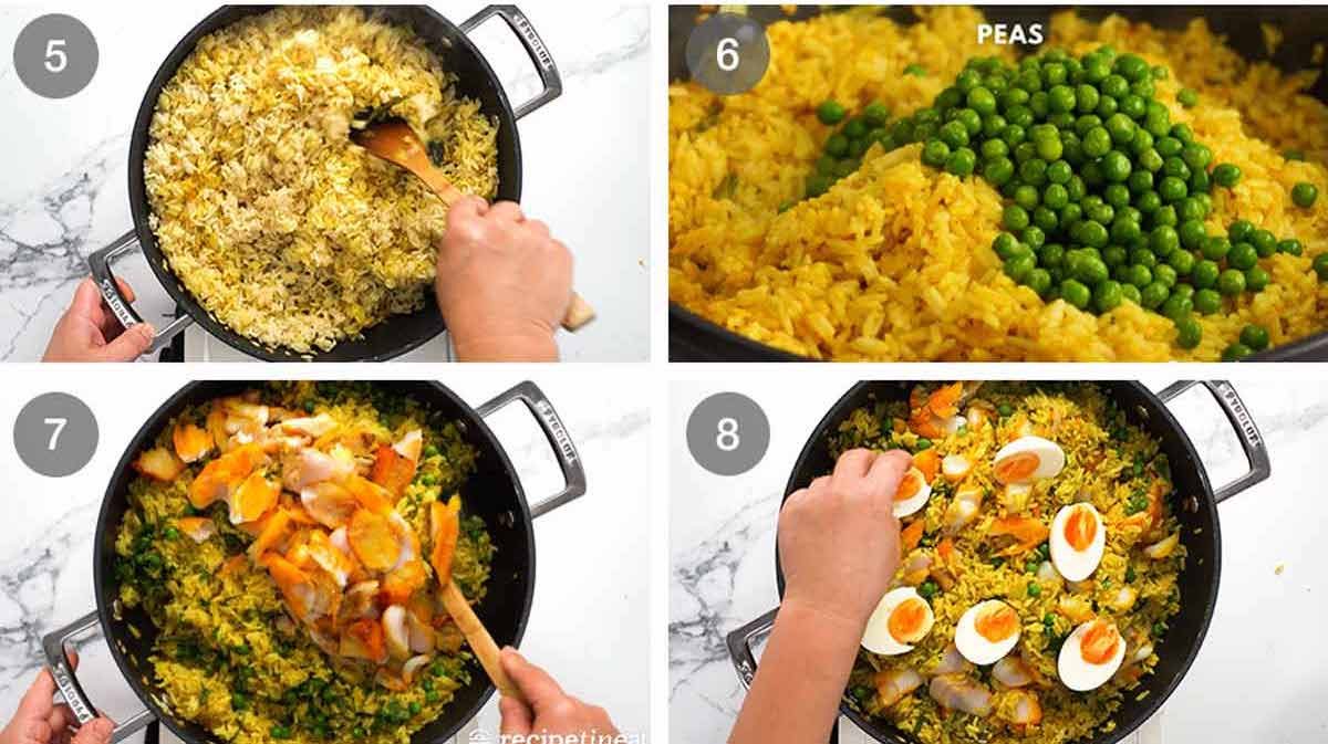 Cómo hacer kedgeree - pescado de inglés y arroz