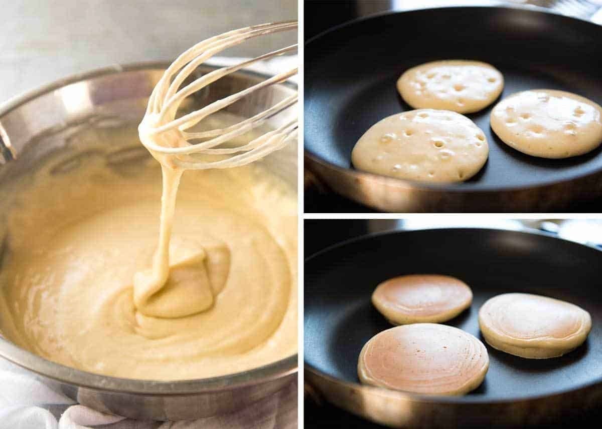 Pikelets-preparación