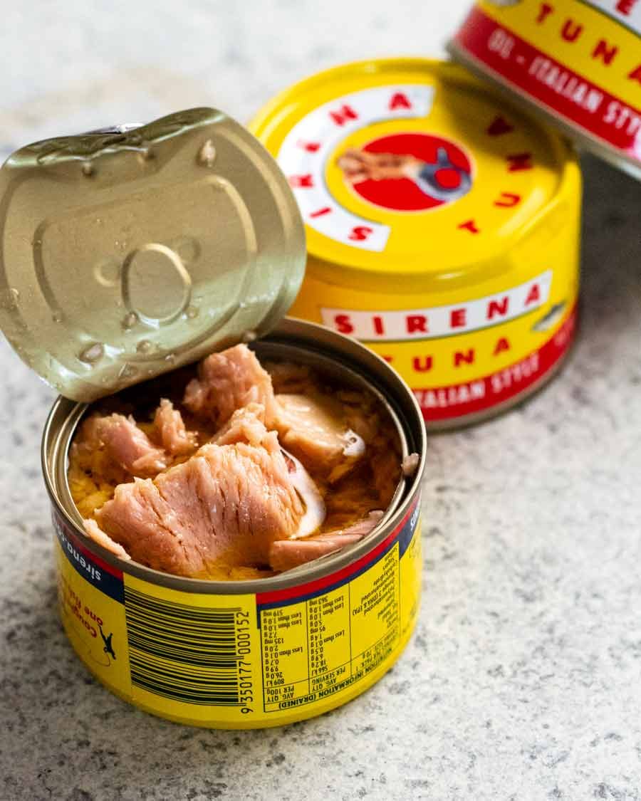 Atún de atún para pasta de atún
