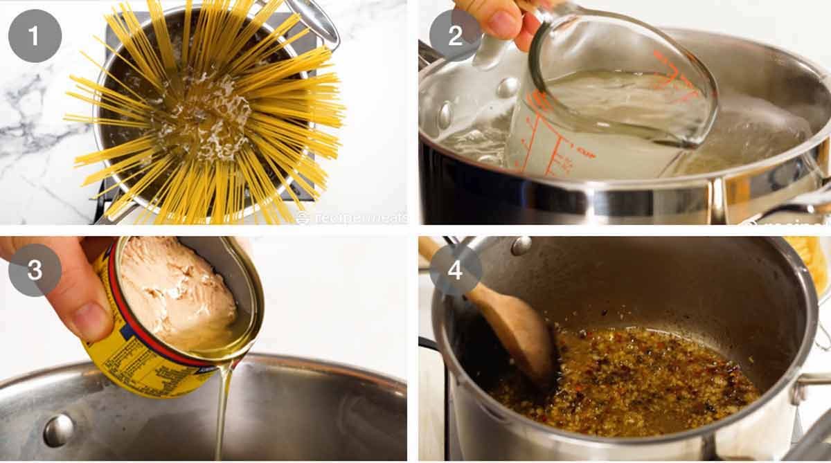 Cómo hacer pasta enlatada enlatada