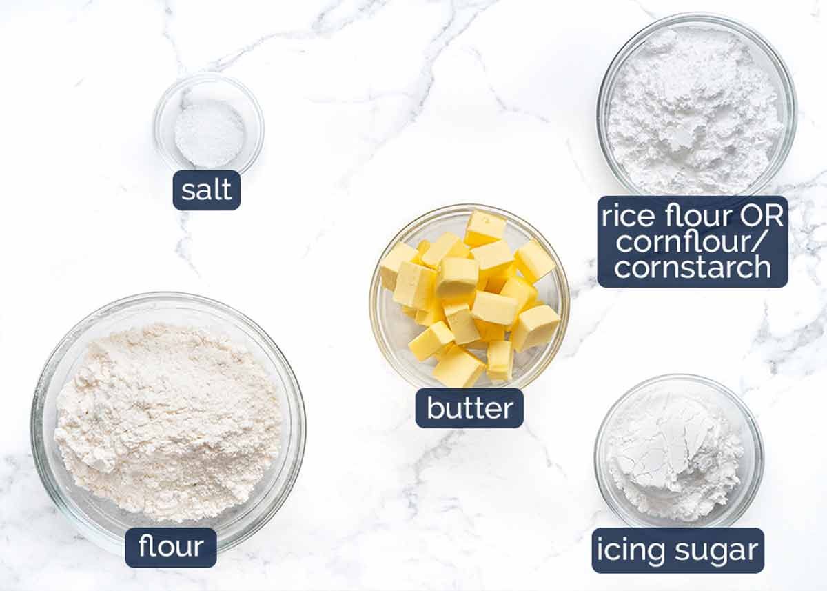 Ingredientes fáciles de limón