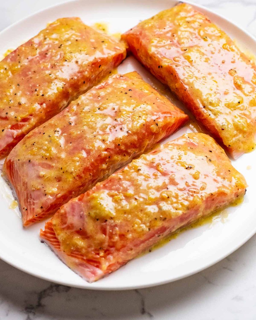 Salmón de limón