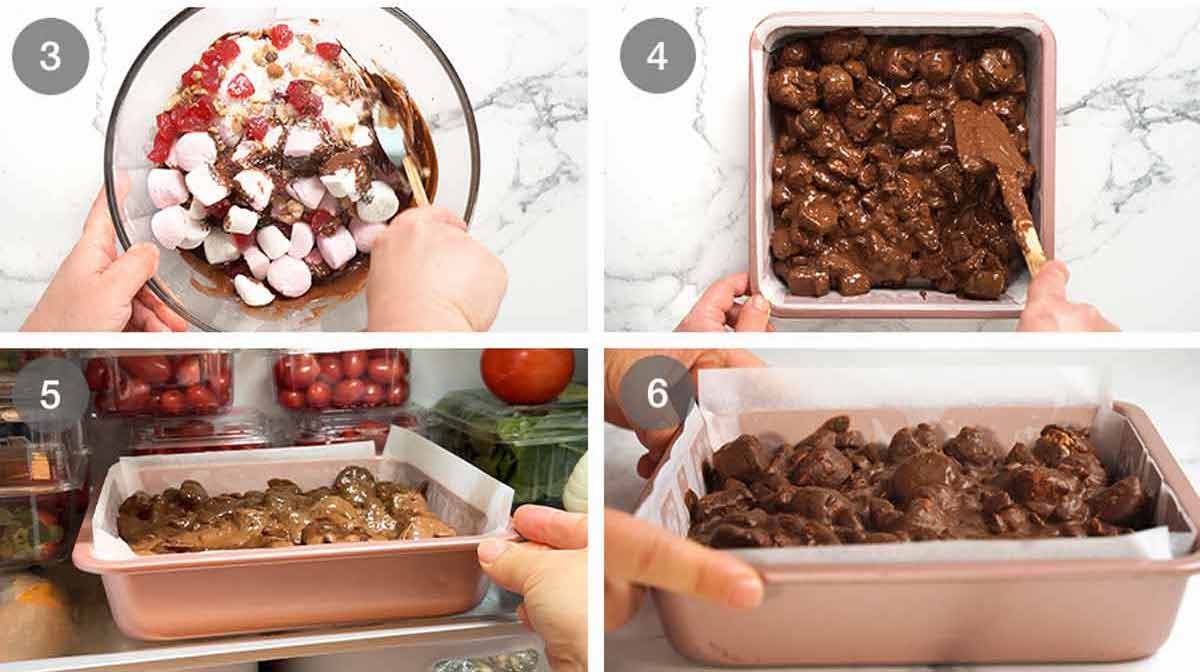 Cómo hacer Rocky Road