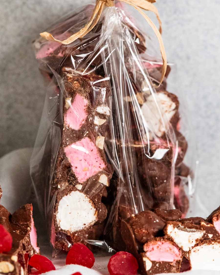 Regalo de comida rocosa