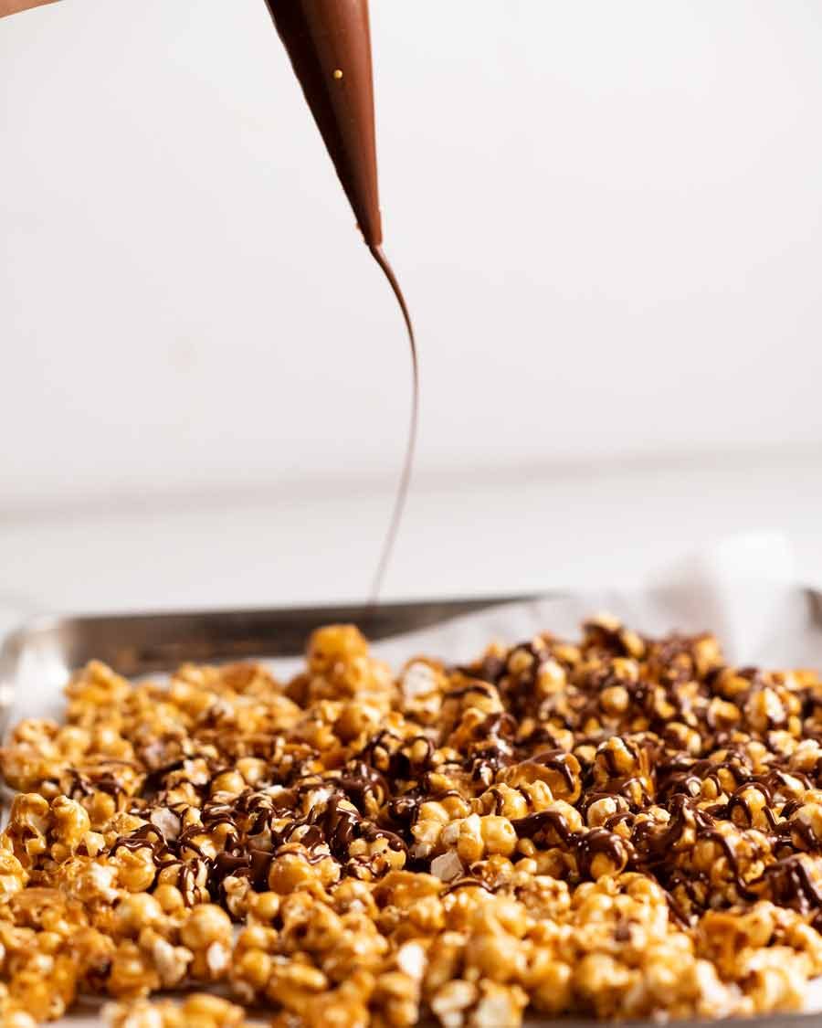 Hacer palomitas de maíz Golden Gaytime - receta de imitación