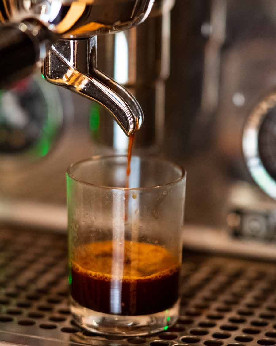 Espresso negro corto para Affogato