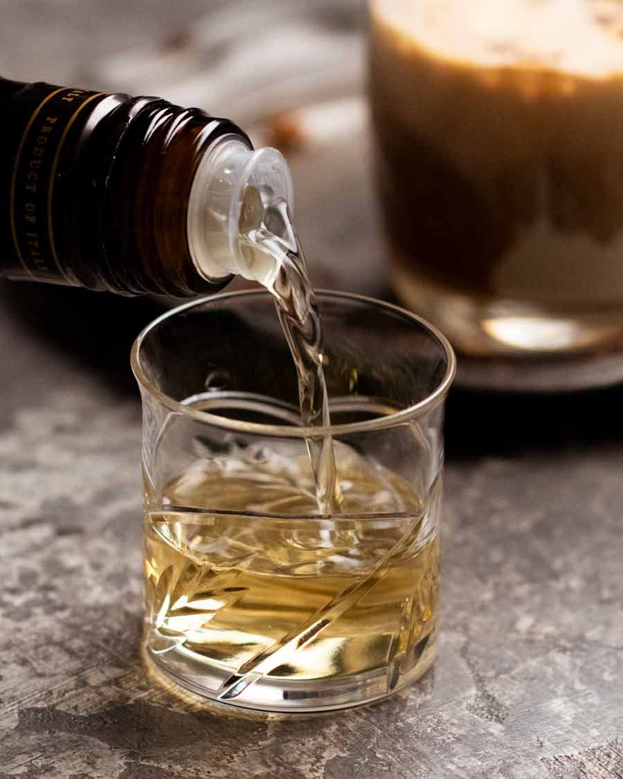 Vierte Frangelico para Affogato