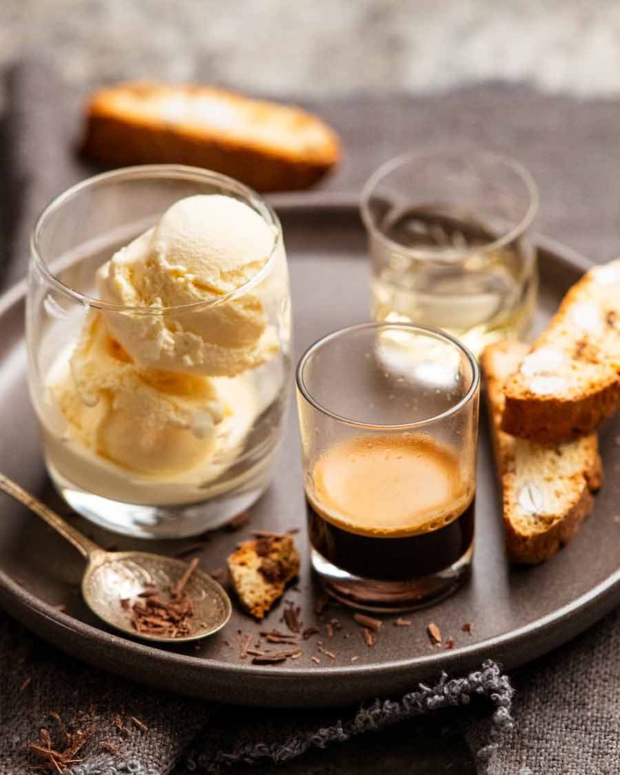 Sirviendo Affogato