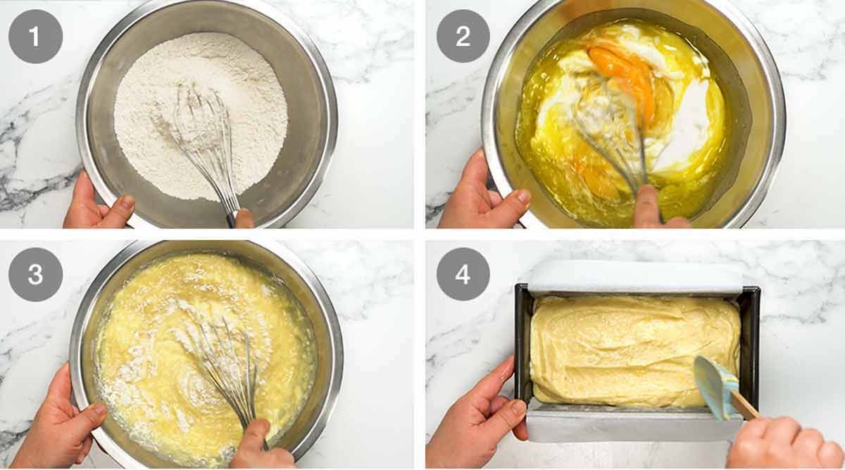 Cómo hacer pan de pan de limón helado