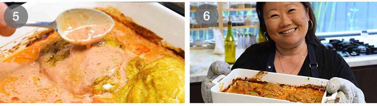 Cómo hacer mantequilla de pollo al horno en un panel
