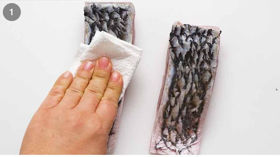 Cómo hacer el barramundi crujiente