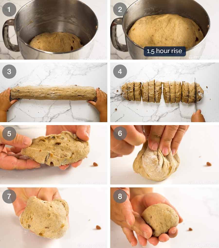 Cómo hacer rollos calientes