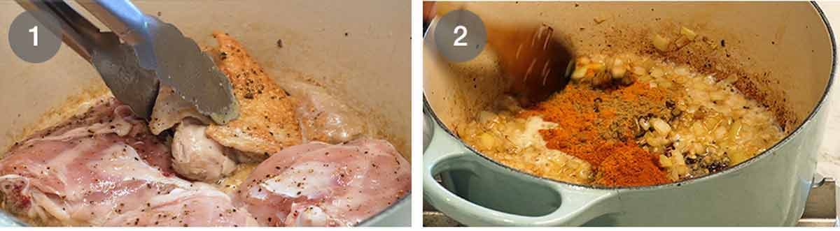 Cómo hacer kuku paka (pollo africano curry)