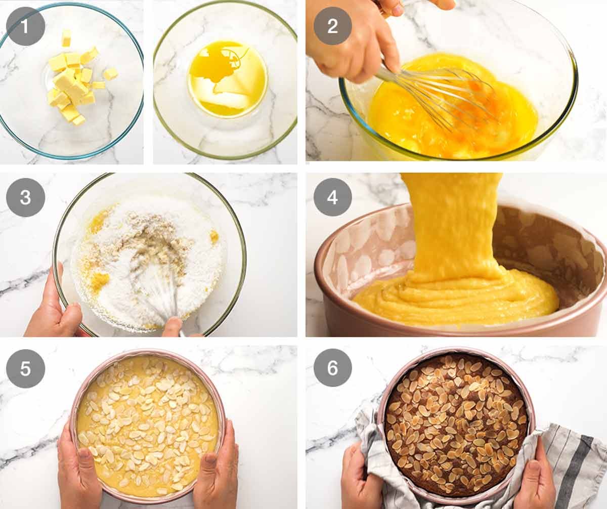 Cómo hacer pastel de limón de coco