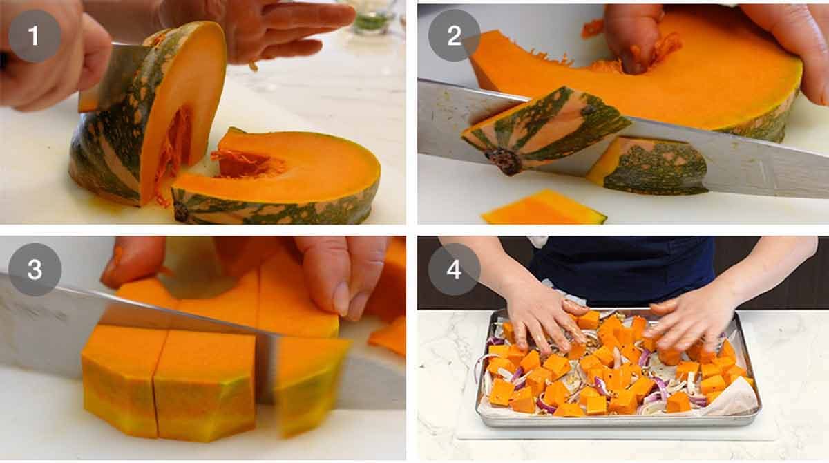 Cómo hacer calabaza asada con chile de arce