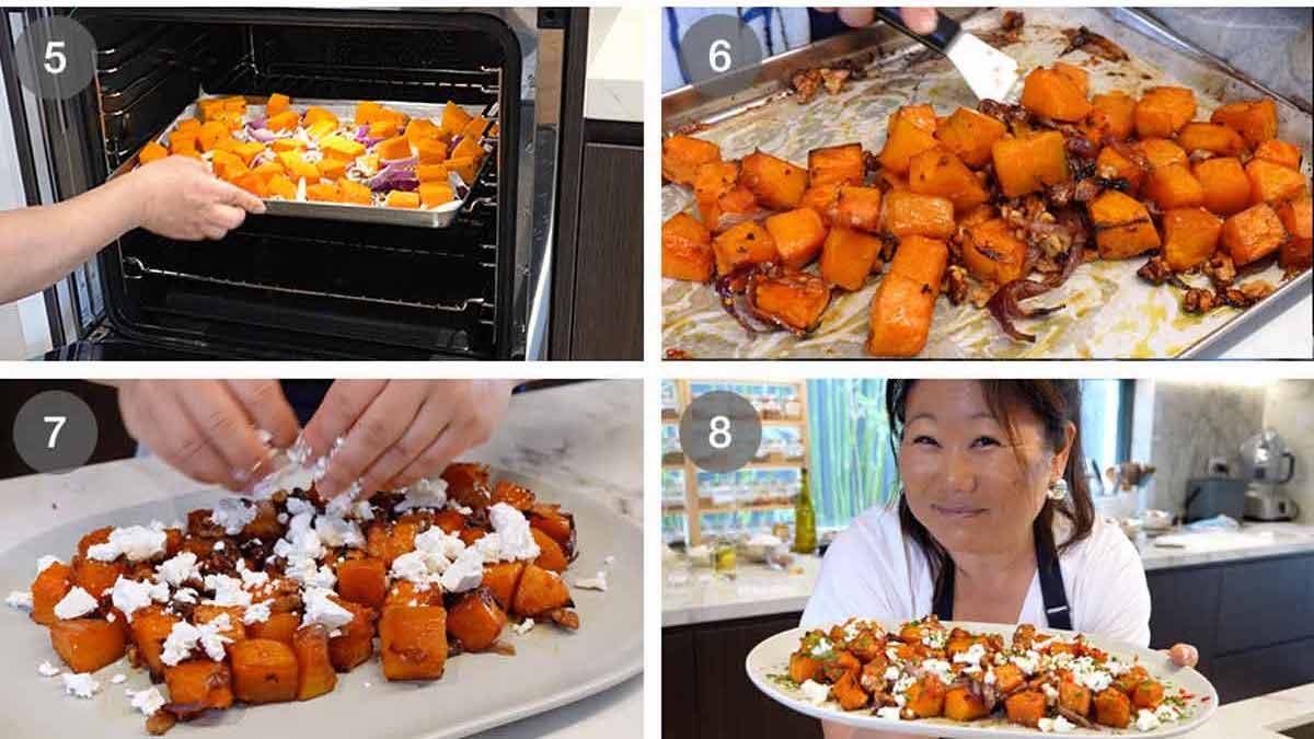 Cómo hacer calabaza asada con chile de arce