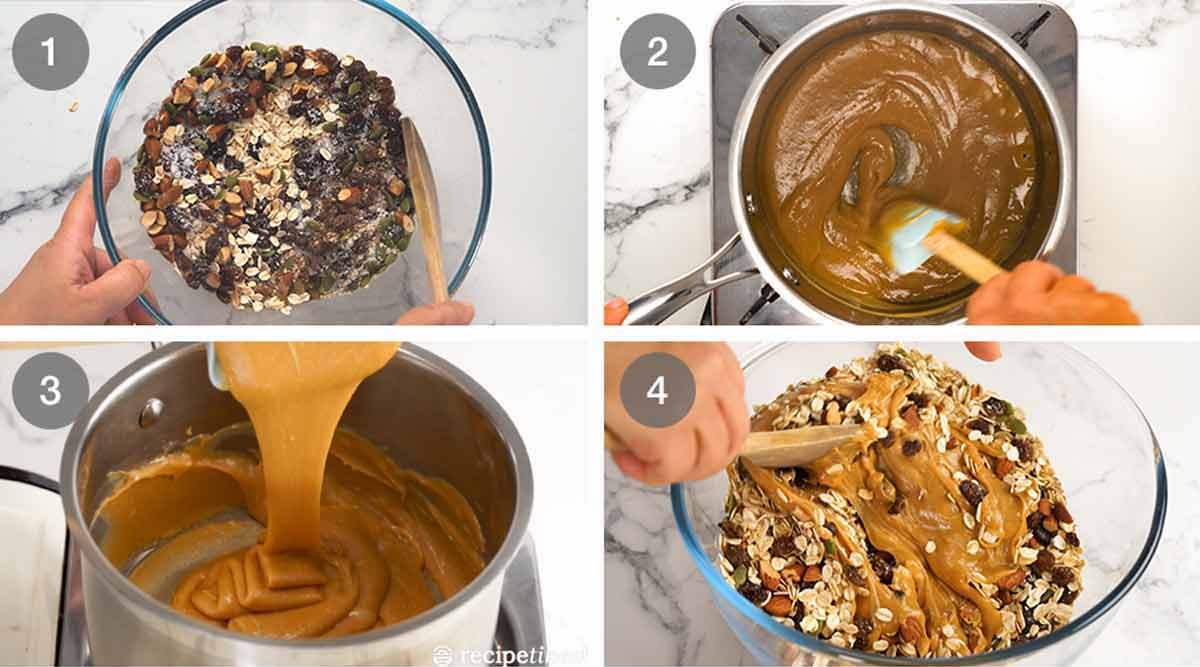 Cómo hacer barras muesli (barras de granola)