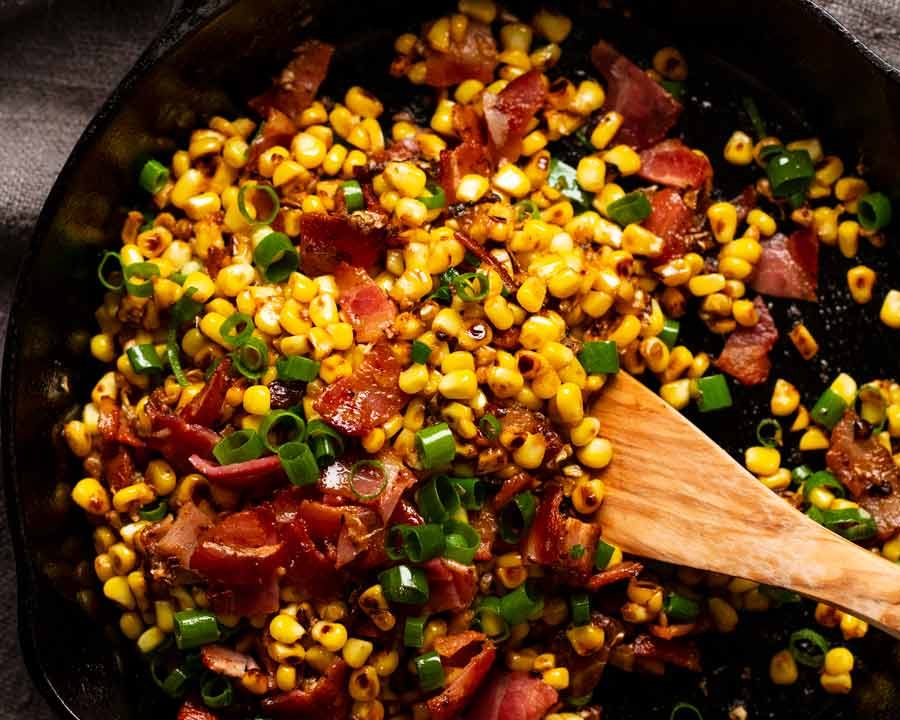 Corio de mantequilla de miso recién cocinado