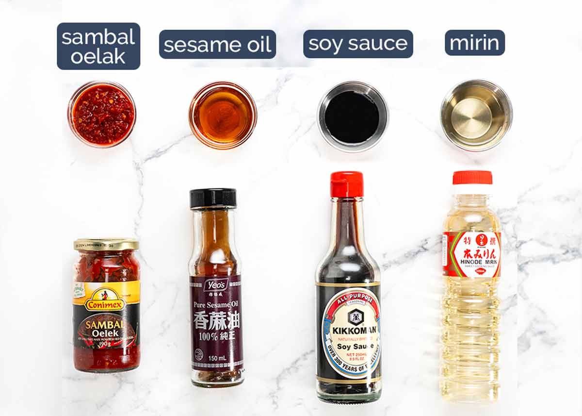 Ingredientes picantes asiáticos
