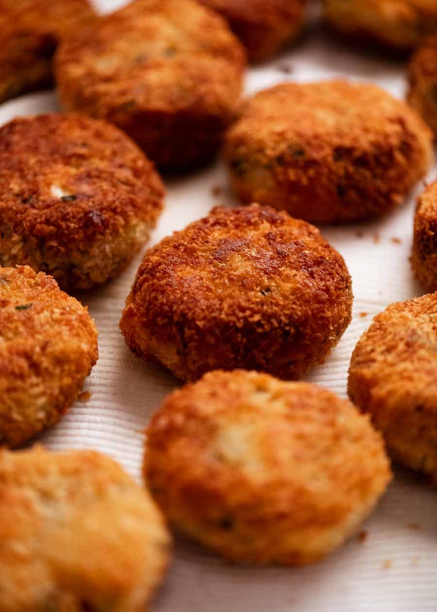 Cakes de pescado creados